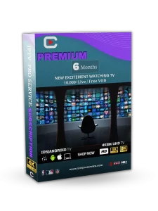 6-month PREMIUM IPTV subscription
