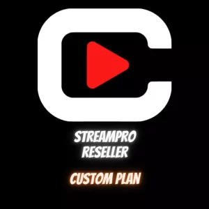 StreamPro Reseller Custom Plan​
